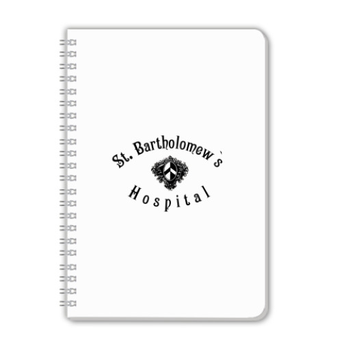 Тетрадь с принтом Бартс