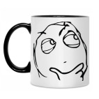 Кружка двухцветная