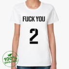 Женская футболка органик