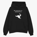 Толстовка худи оверсайз