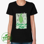 Женская футболка органик