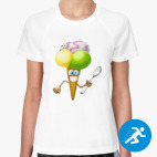 Женская спортивная футболка