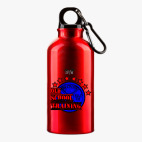 Металлическая бутылка 400 мл UV-DTF