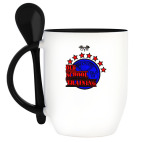 Кружка с ложкой