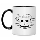 Кружка двухцветная