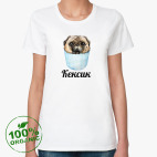 Женская футболка органик