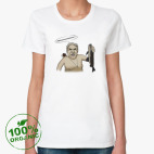 Женская футболка органик