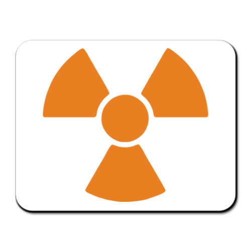 Коврик для мыши с принтом radioactive