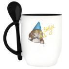 Кружка с ложкой