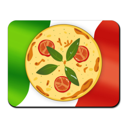 Коврик для мыши с принтом пицца
