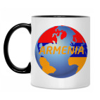 Кружка двухцветная