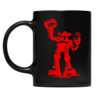 Кружка цветная UV-DTF