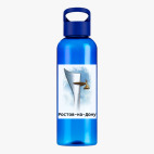 Прозрачная спортивная бутылка