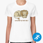 Женская спортивная футболка