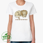 Женская футболка органик