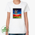 Женская футболка органик