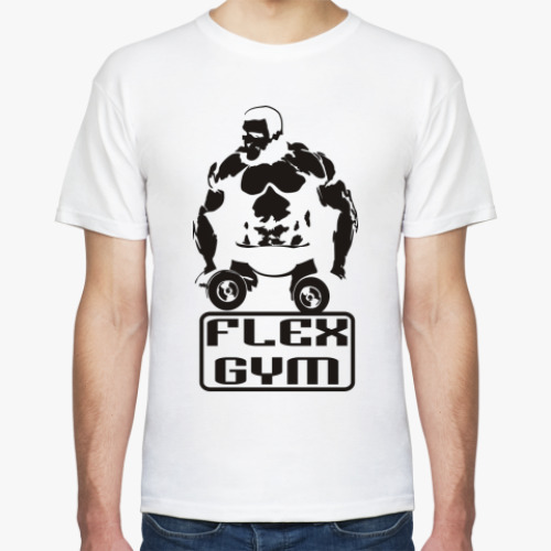 Футболка с принтом Flex gym