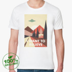 Мужская футболка органик