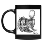 Кружка цветная UV-DTF