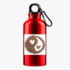 Металлическая бутылка 400 мл UV-DTF