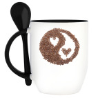 Кружка с ложкой