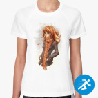 Женская спортивная футболка