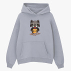 Толстовка худи оверсайз