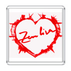 Магнит акриловый 6,5 x 6,5 см