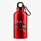 Металлическая бутылка 400 мл UV-DTF