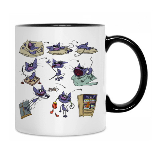 Кружка с принтом Мой день