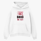 Толстовка худи оверсайз