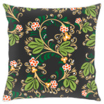 Узор. Листья и ягоды.