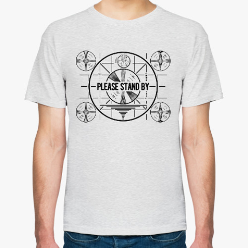Футболка с принтом Fallout. Please stand by