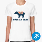 Женская спортивная футболка