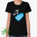 Женская футболка органик