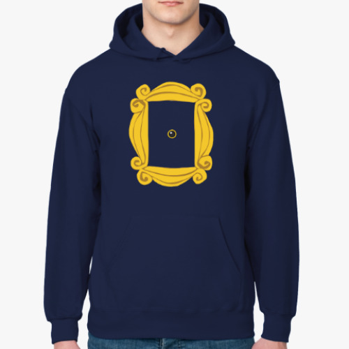 Толстовка худи с принтом Рамка Моники