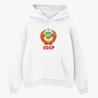 Толстовка худи оверсайз