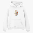 Толстовка худи оверсайз