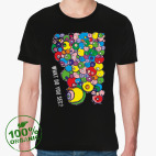 Мужская футболка органик