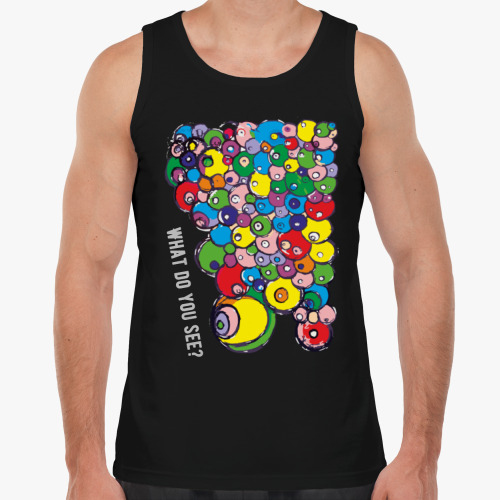 Майка с принтом Мега принт