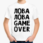 Детская футболка