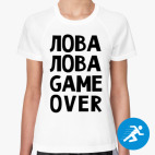 Женская спортивная футболка