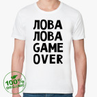 Мужская футболка органик