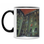 Кружка двухцветная