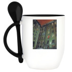 Кружка с ложкой