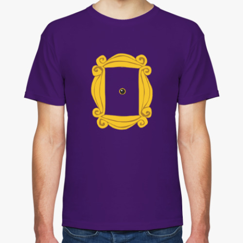 Футболка с принтом Рамка Моники