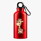 Металлическая бутылка 400 мл UV-DTF