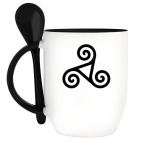 Кружка с ложкой