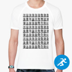 Мужская спортивная футболка