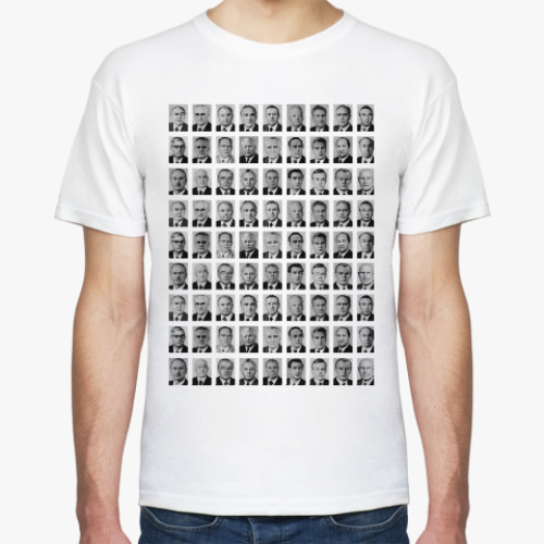 Футболка с принтом Состав политбюро